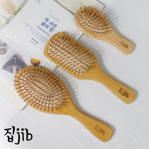 JIB Premium Hairbrush / Sisir Rambut Bambu Anti Rontok