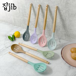 JIB Silicone Utensile Slotted Spoon