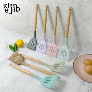 JIB Silicone Slotted Spatula