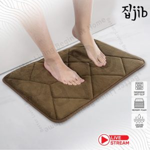 JIB Premium Memory Foam Mat / Keset Kaki Anti Slip