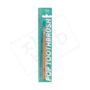 JIB Soft Pop Toothbrush / Sikat Gigi Dewasa Deep Clean - Earth Mint