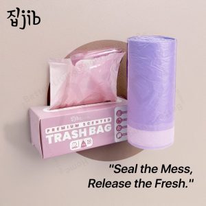 JIB Premium Scented Trash Bag / Plastik Sampah Wangi 50 pcs