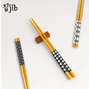 JIB Bamboo Artisan Chopstick Set 5