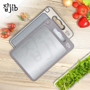 JIB Double Sided Cutting Board / Talenan Stainless 2 sisi