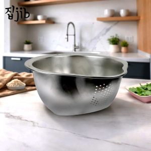 JIB Baskom Stainless Steel SUS 304 / Baskom Serbaguna